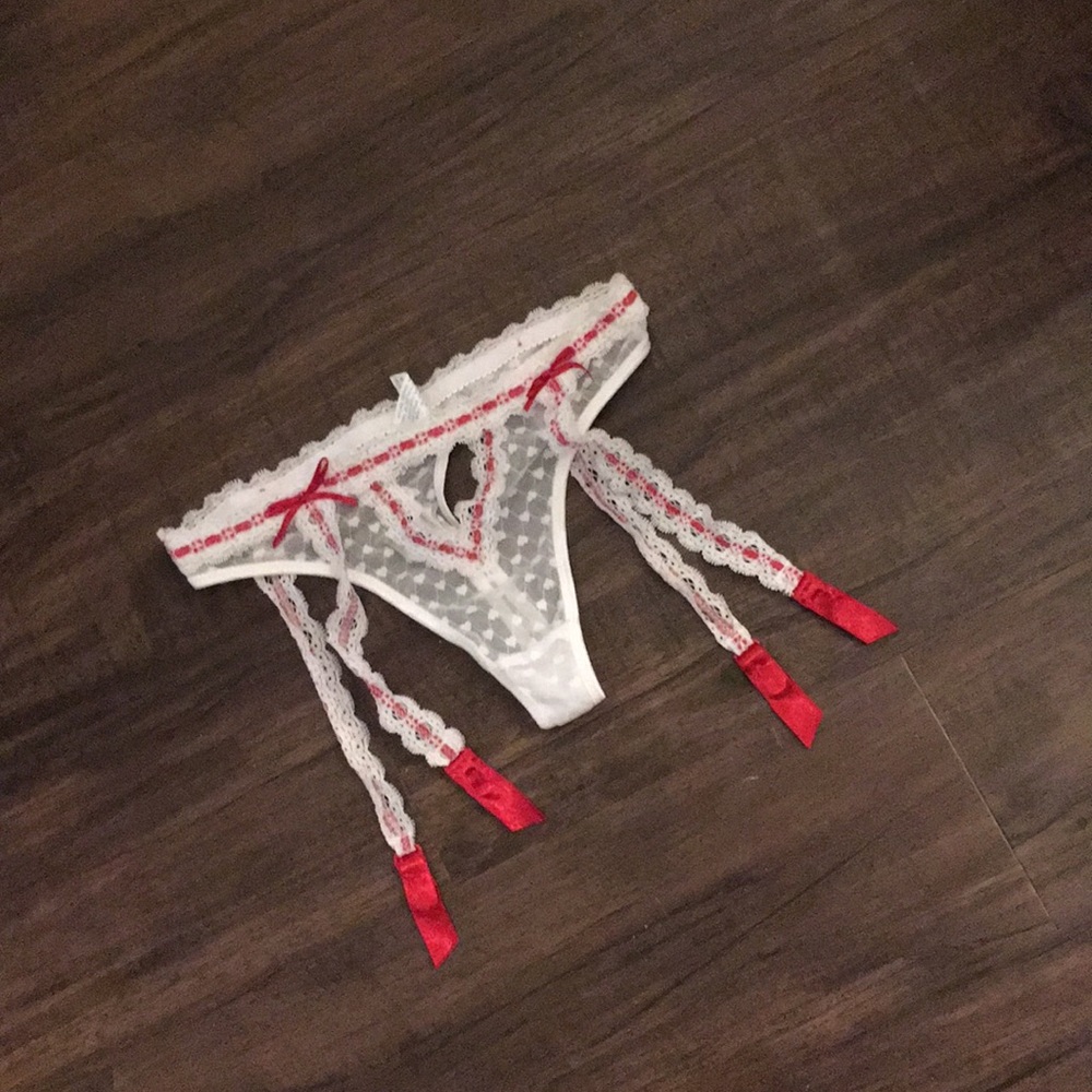 Garter belt with panty